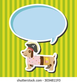 animal dog cartoon theme elements