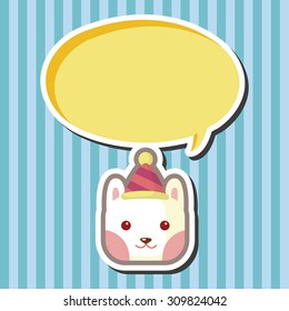 animal dog cartoon theme elements