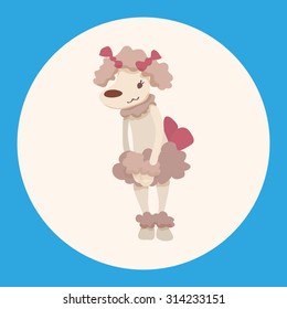 animal dog cartoon theme elements