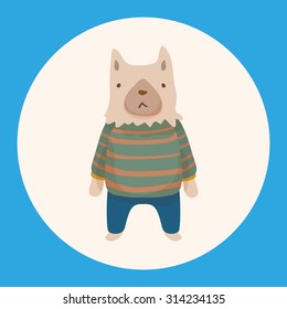 animal dog cartoon theme elements