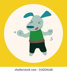 animal dog cartoon theme elements