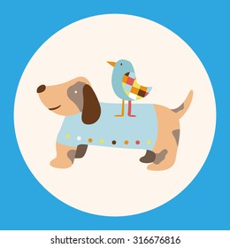 animal dog cartoon theme elements