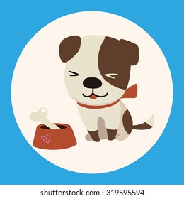 animal dog cartoon theme elements