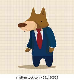 animal dog cartoon theme elements