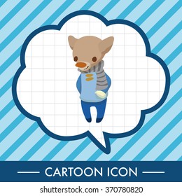 animal dog cartoon theme elements
