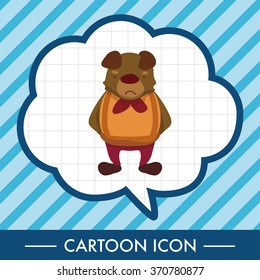 animal dog cartoon theme elements
