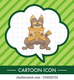animal dog cartoon theme elements