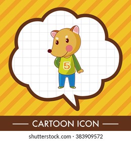 animal dog cartoon theme elements