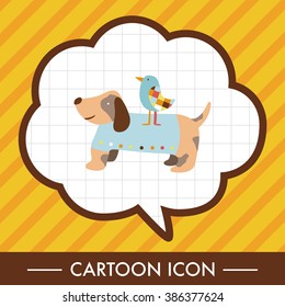 animal dog cartoon theme elements