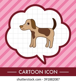 animal dog cartoon theme elements