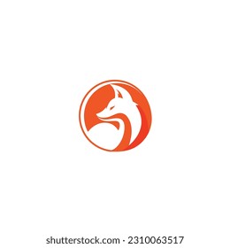 animal dog logo icon design illustration