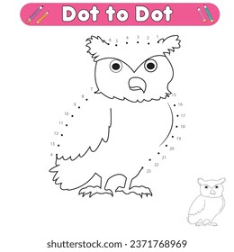 animal dot to dot coloring  page 