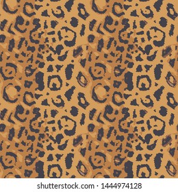 animal drawing of a leopard skin, black spots