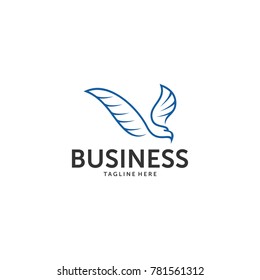 animal eagle bird vector logo