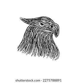 Tieradler-Kopfbedeckungsdesign