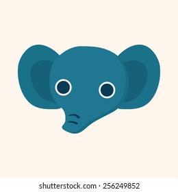animal elephant cartoon theme elements