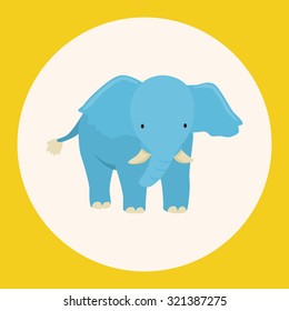 animal elephant cartoon theme elements