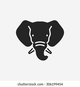 animal elephant icon