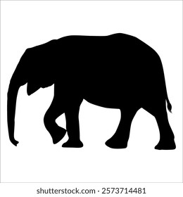 Animal Elephant silhouette vector illustration