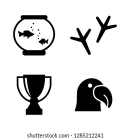 Animal Exhibition. Simple Related Vector Icons Set for Video, Mobile Apps, Web Sites, Print Projects and Your Design. Animal Exhibition icon Black Flat Illustration on White Background.