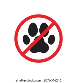 Animal extinction icon design. Pet violence and cruelty. Illegal hunting in wildlife conservation.  vector illustration