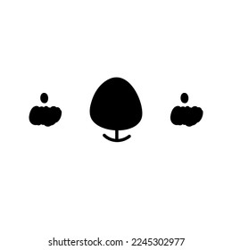 Animal face icon vector. Cat face sign illustration. Cute animal symbol or logo.