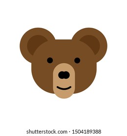 animal face icon vector illustration template - eps 10
