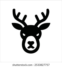 Logótipo do rosto do animal. Coleção de logotipos de animais. Isolado em um fundo branco.