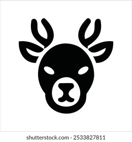 Logótipo do rosto do animal. Coleção de logotipos de animais. Isolado em um fundo branco.