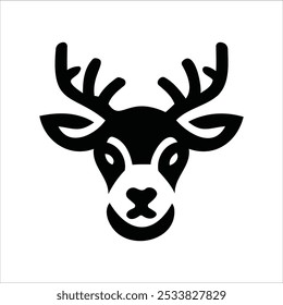 Logótipo do rosto do animal. Coleção de logotipos de animais. Isolado em um fundo branco.