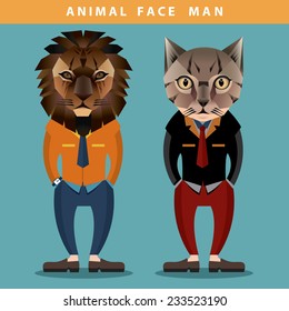 Animal Face Man