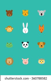 Animal faces