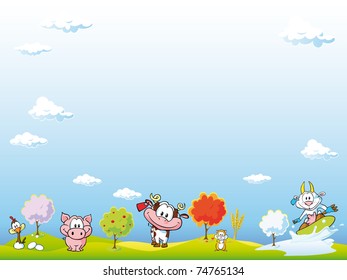 animal farm background