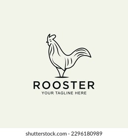 Animal farm rooster logo design