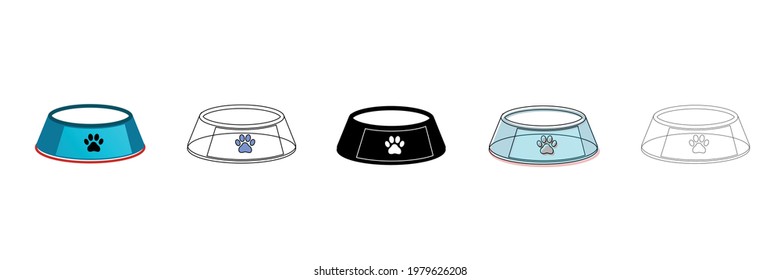 Animal Feed vector type icon