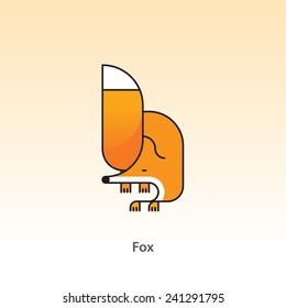 Animal Flashcard Collection - Fox 