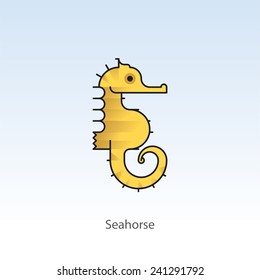 Animal Flashcard Collection - Seahorse 