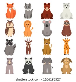 Animal flat color icon