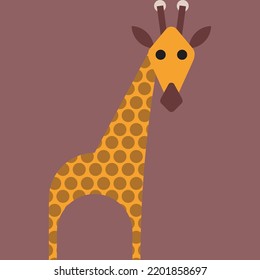 Animal flat icon vector illustration
