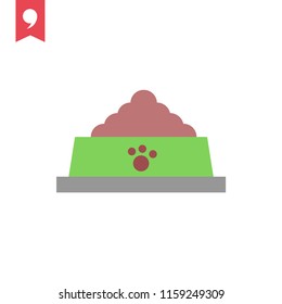 animal food vector icon