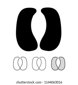Animal footprint Icon Vector