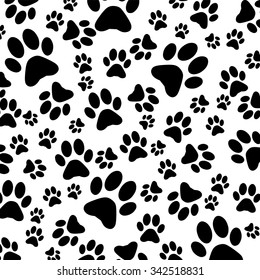 Animal footprint pattern