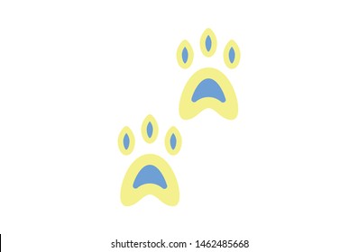 Animal footstep icon. Adventure icons, Symbol, logo illustration. Pixel perfect. modern design, vector, flat