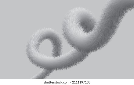 Animal fur effect abstract background
