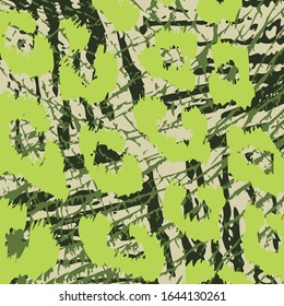 vector de fondo de textura de leopardo de piel animal