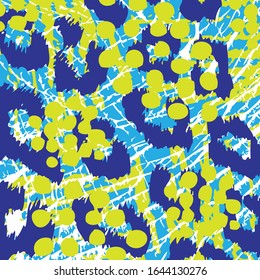 animal fur print leopard texture background vector