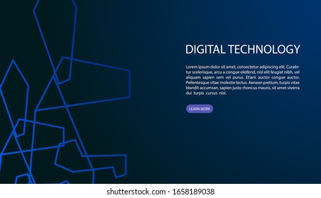 Tiergeometrie-Design auf digitalem Hintergrund