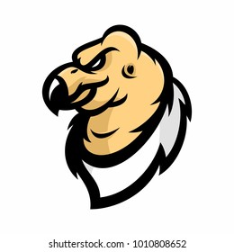 Animal Head - Condors - vector logo/icon illustration mascot
