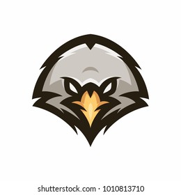 Animal Head - eagle - vector logo/icon illustration mascot