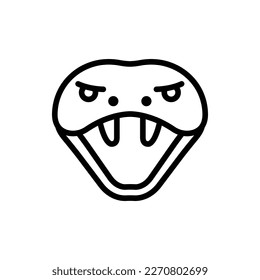 Animal Head, Animal Flat Icon Logo Illustration. Animal Icon-set. Suitable For Web Design, Logo, App.